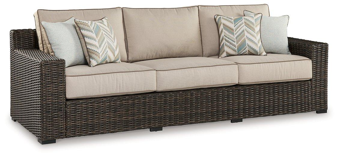 Coastline Bay Outdoor Sofa with Cushion - De Avenue Furniture