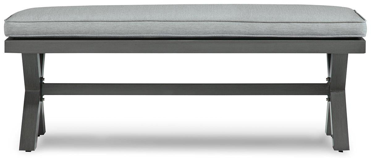 Elite Park Outdoor Bench with Cushion - De Avenue Furniture