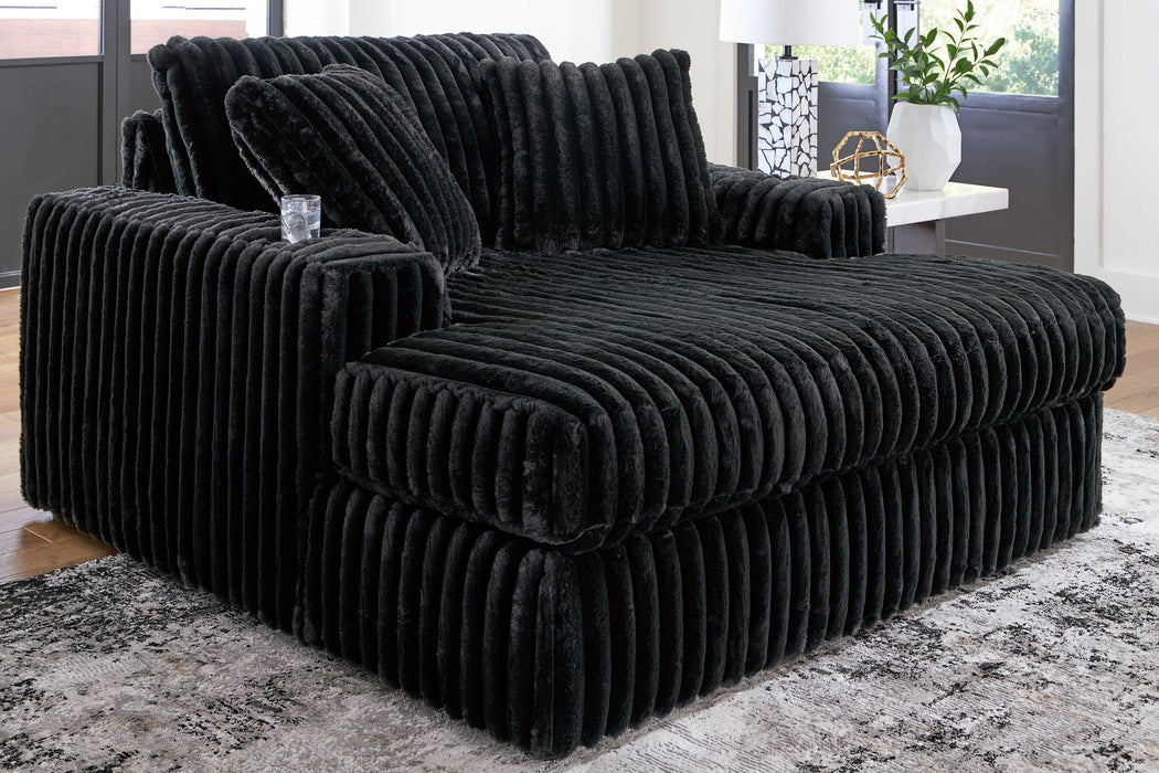 Midnight-Madness Oversized Chaise - De Avenue Furniture