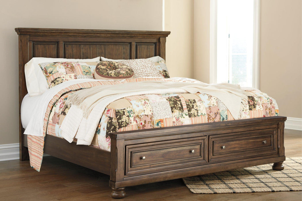 Flynnter Bed with 2 Storage Drawers - De Avenue Furniture