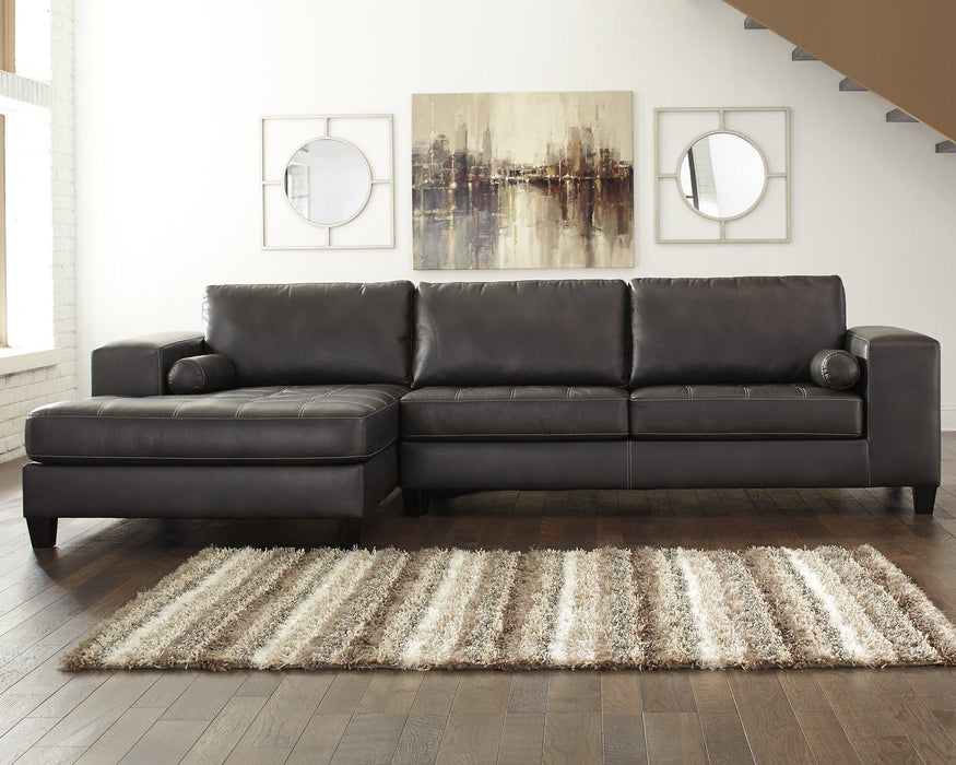 Nokomis 2-Piece Sectional with Chaise - De Avenue Furniture