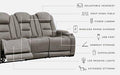 The Man-Den Power Reclining Sofa - De Avenue Furniture