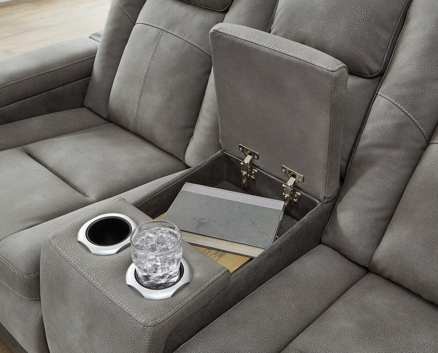 Next-Gen DuraPella Power Reclining Loveseat with Console - De Avenue Furniture