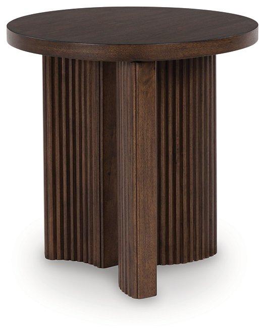 Korestone End Table - De Avenue Furniture