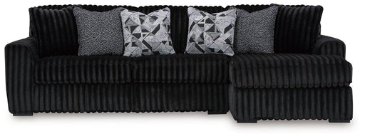 Midnight-Madness Sectional Sofa with Chaise - De Avenue Furniture