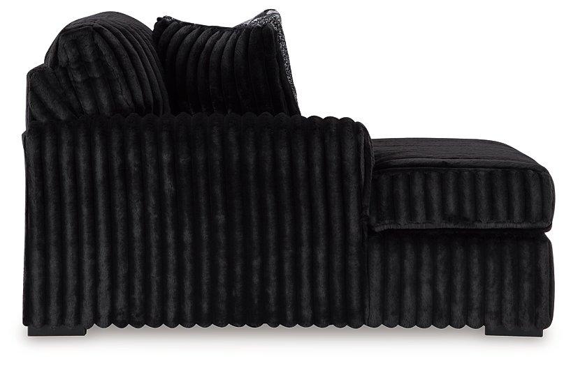 Midnight-Madness Sectional Sofa with Chaise - De Avenue Furniture