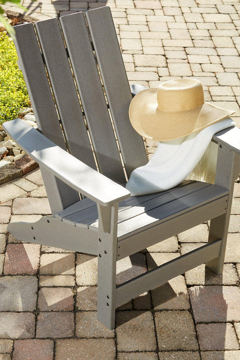 Visola Outdoor Adirondack Chair Set with End Table - De Avenue Furniture