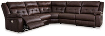 Punch Up Power Reclining Sectional - De Avenue Furniture