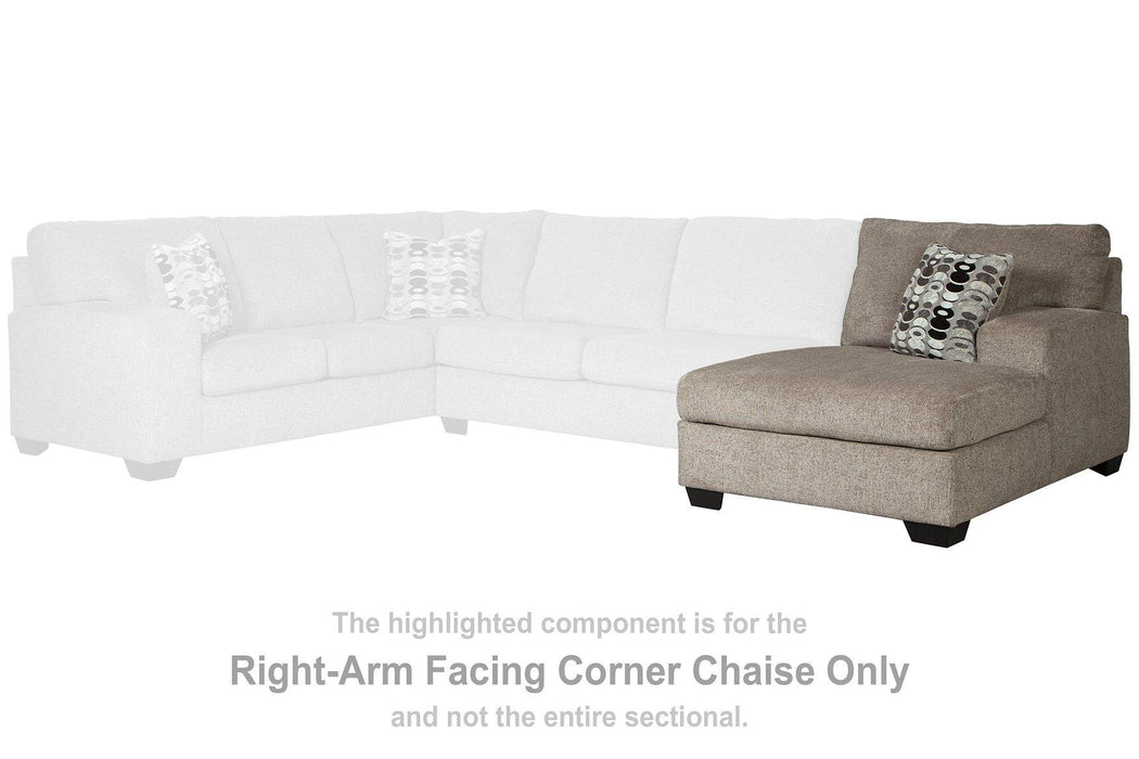 Ballinasloe 3-Piece Sectional with Chaise - De Avenue Furniture