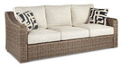 Beachcroft Outdoor Sofa with Cushion - De Avenue Furniture