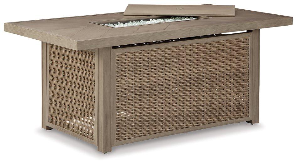 Beachcroft Outdoor Fire Pit Table - De Avenue Furniture