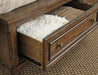 Flynnter Bed with 2 Storage Drawers - De Avenue Furniture