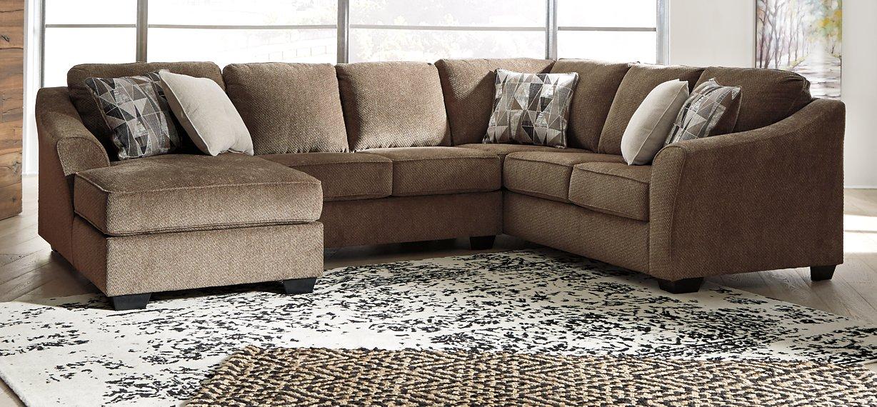 Graftin 3-Piece Sectional with Chaise - De Avenue Furniture