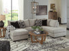 Megginson 2-Piece Sectional with Chaise - De Avenue Furniture