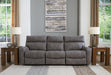 Next-Gen DuraPella Performance Fabric 3-Piece Dual Power Reclining Modular Sofa - De Avenue Furniture
