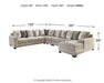 Ardsley Sectional with Chaise - De Avenue Furniture