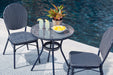 Odyssey Blue Outdoor Table and Chairs (Set of 3) - De Avenue Furniture