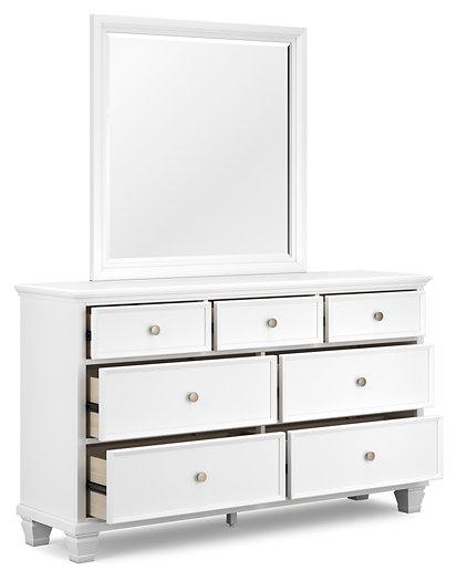 Fortman Dresser and Mirror - De Avenue Furniture