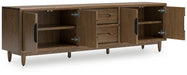 Roanhowe 85" TV Stand - De Avenue Furniture
