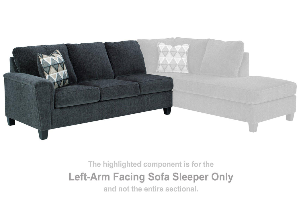 Abinger 2-Piece Sleeper Sectional with Chaise - De Avenue Furniture