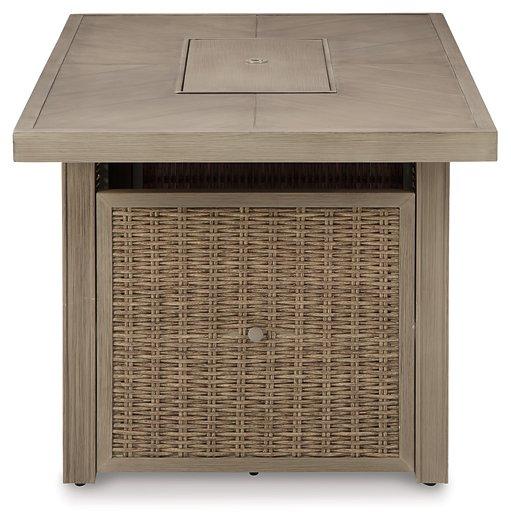 Beachcroft Outdoor Fire Pit Table - De Avenue Furniture