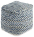 Chevron Pouf - De Avenue Furniture