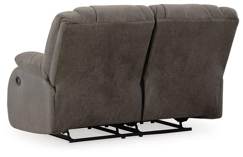First Base Reclining Loveseat - De Avenue Furniture