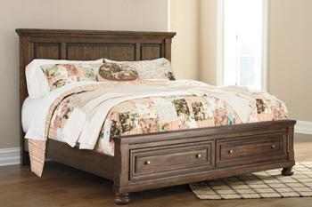 Flynnter Bed with 2 Storage Drawers - De Avenue Furniture