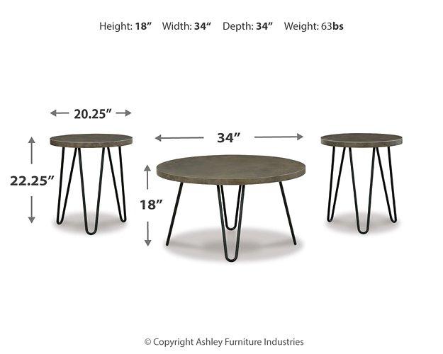 Hadasky Table (Set of 3) - De Avenue Furniture