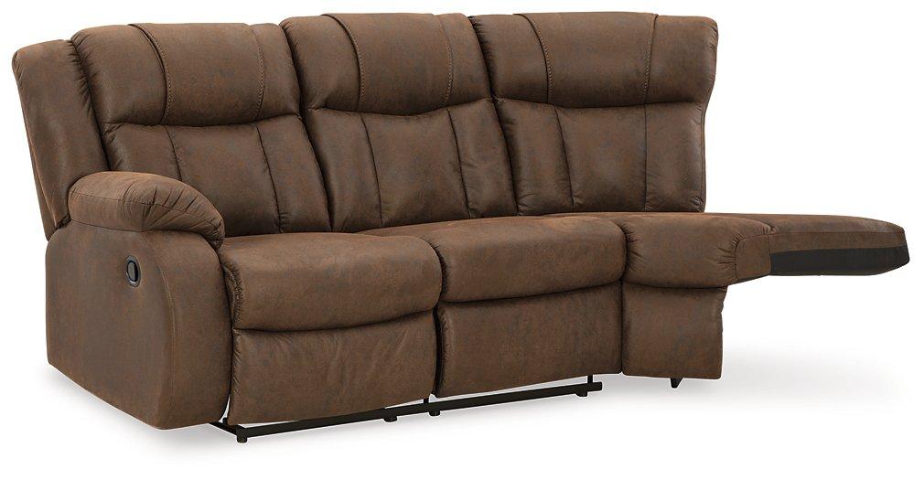 Trail Boys 2-Piece Reclining Sectional - De Avenue Furniture