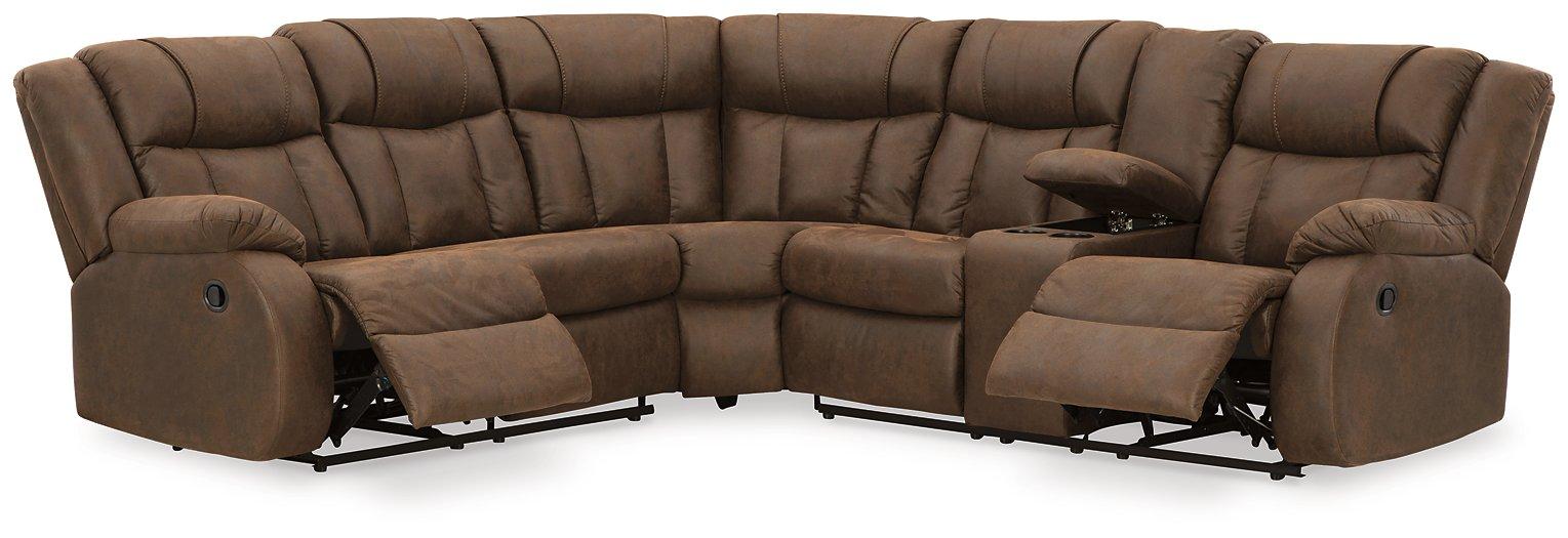 Trail Boys 2-Piece Reclining Sectional - De Avenue Furniture