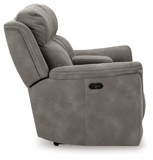 Next-Gen DuraPella Power Reclining Loveseat with Console - De Avenue Furniture