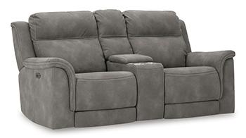 Next-Gen DuraPella Power Reclining Loveseat with Console - De Avenue Furniture