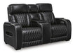 Boyington Power Reclining Loveseat with Console - De Avenue Furniture
