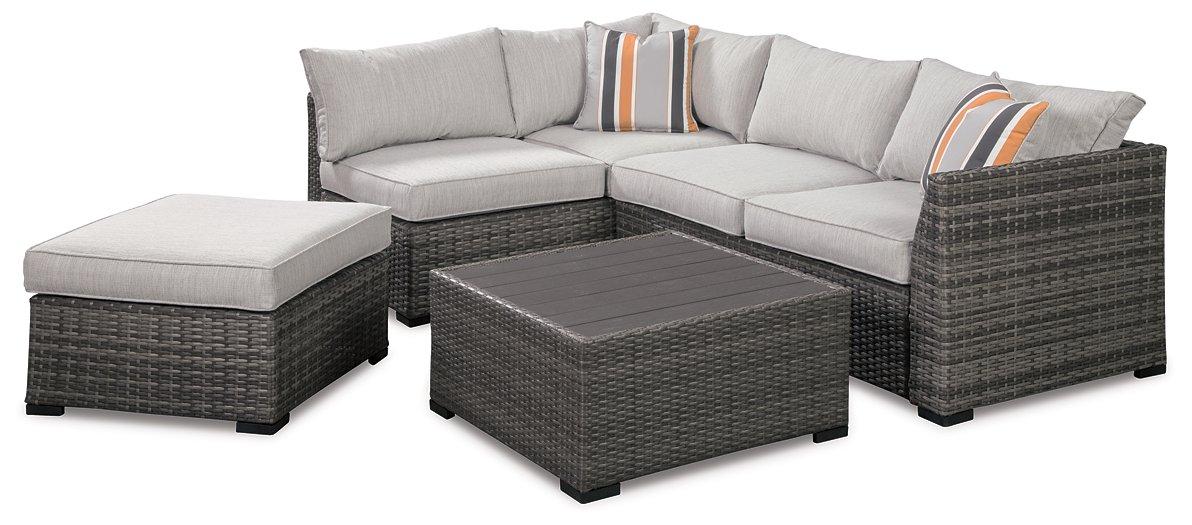 Cherry Point 4-piece Outdoor Sectional Set - De Avenue Furniture