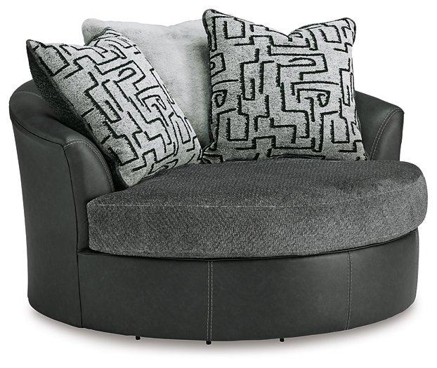 Brixley Pier Oversized Swivel Accent Chair - De Avenue Furniture