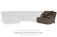 Top Tier Reclining Sectional with Chaise - De Avenue Furniture