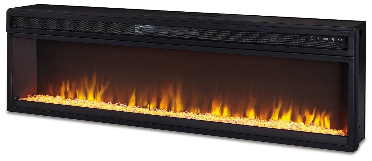 Krystanza TV Stand with Electric Fireplace - De Avenue Furniture