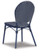 Odyssey Blue Outdoor Table and Chairs (Set of 3) - De Avenue Furniture