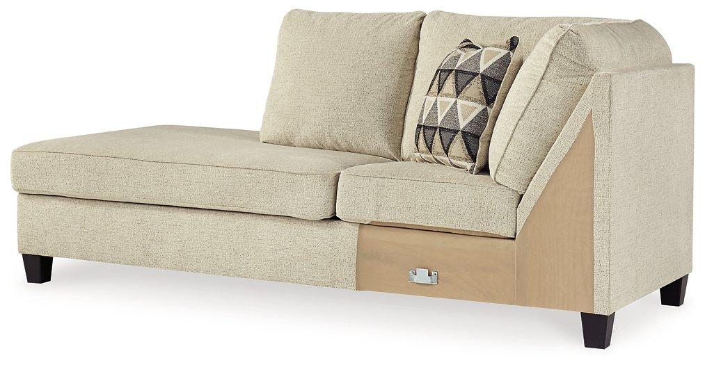 Abinger 2-Piece Sleeper Sectional with Chaise - De Avenue Furniture