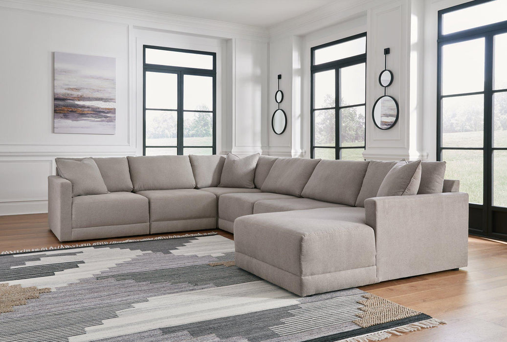 Katany Sectional with Chaise - De Avenue Furniture