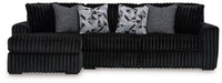 Midnight-Madness Sectional Sofa with Chaise - De Avenue Furniture