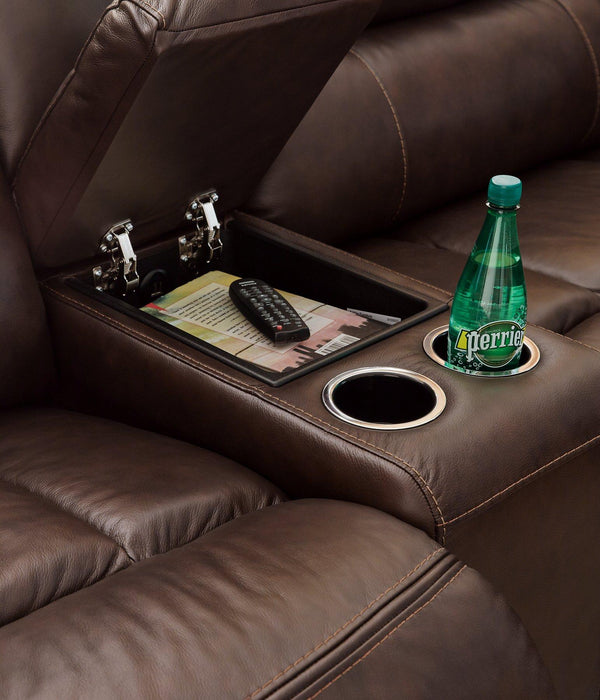 Family Circle Power Reclining Sectional - De Avenue Furniture