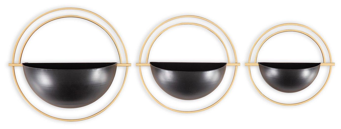 Tobins Wall Planter (Set of 3) - De Avenue Furniture