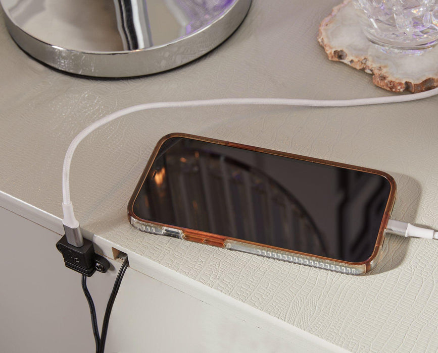 Zyniden Nightstand - De Avenue Furniture