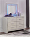 Zyniden Dresser and Mirror - De Avenue Furniture