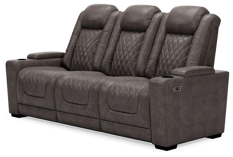 HyllMont Power Reclining Sofa - De Avenue Furniture