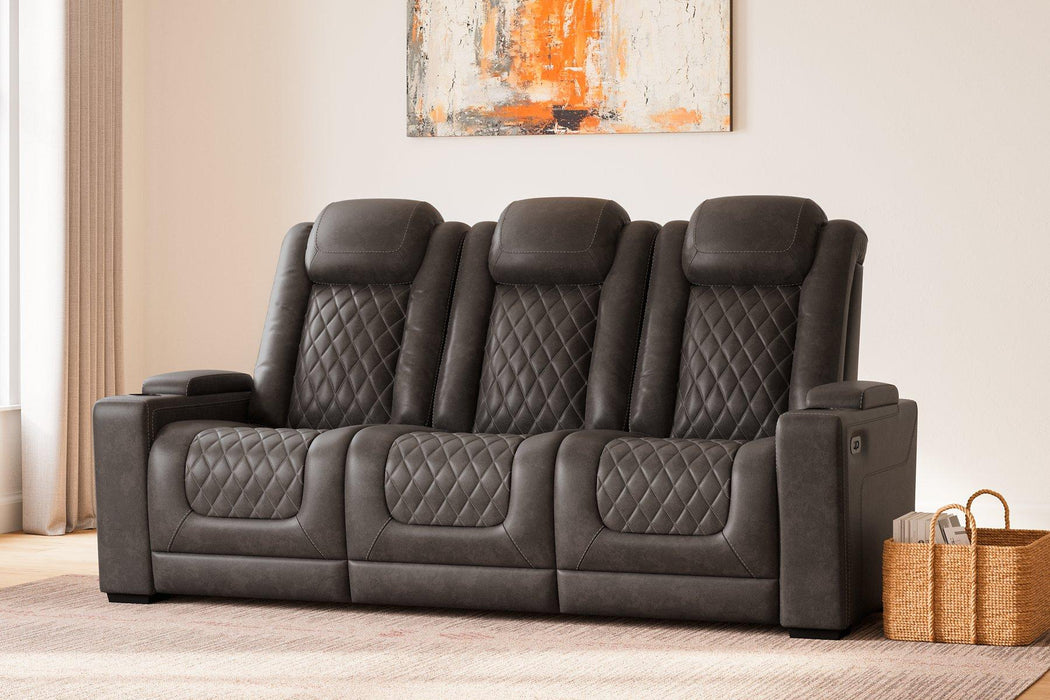HyllMont Power Reclining Sofa - De Avenue Furniture