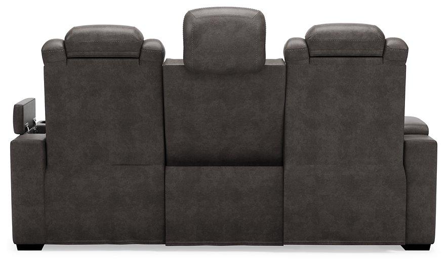 HyllMont Power Reclining Sofa - De Avenue Furniture