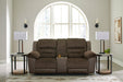 Dorman Reclining Loveseat with Console - De Avenue Furniture